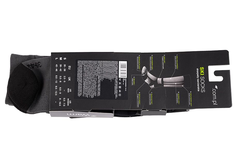 4F Sosete de ski pentru barbati H4Z20 SOMN004 23M