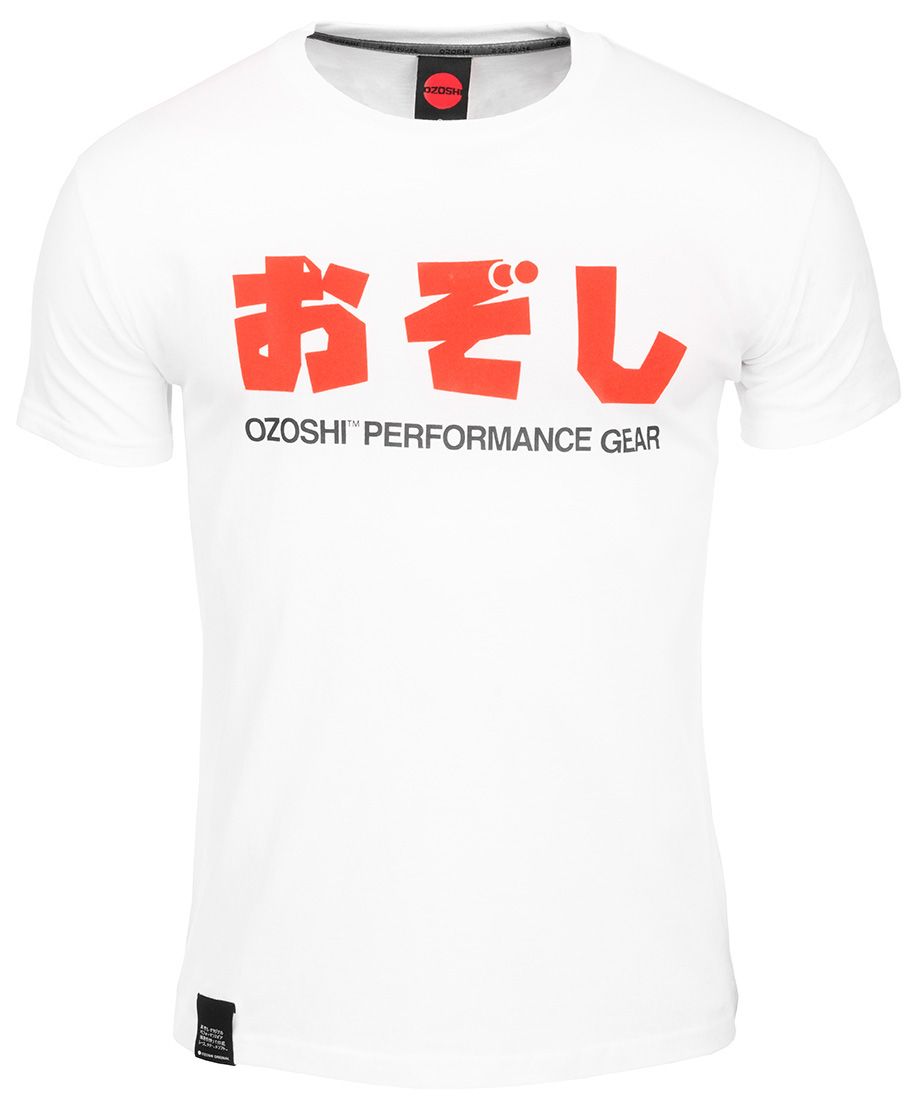 Ozoshi tricou pentru bărbați Haruki alb TSH O20TS011