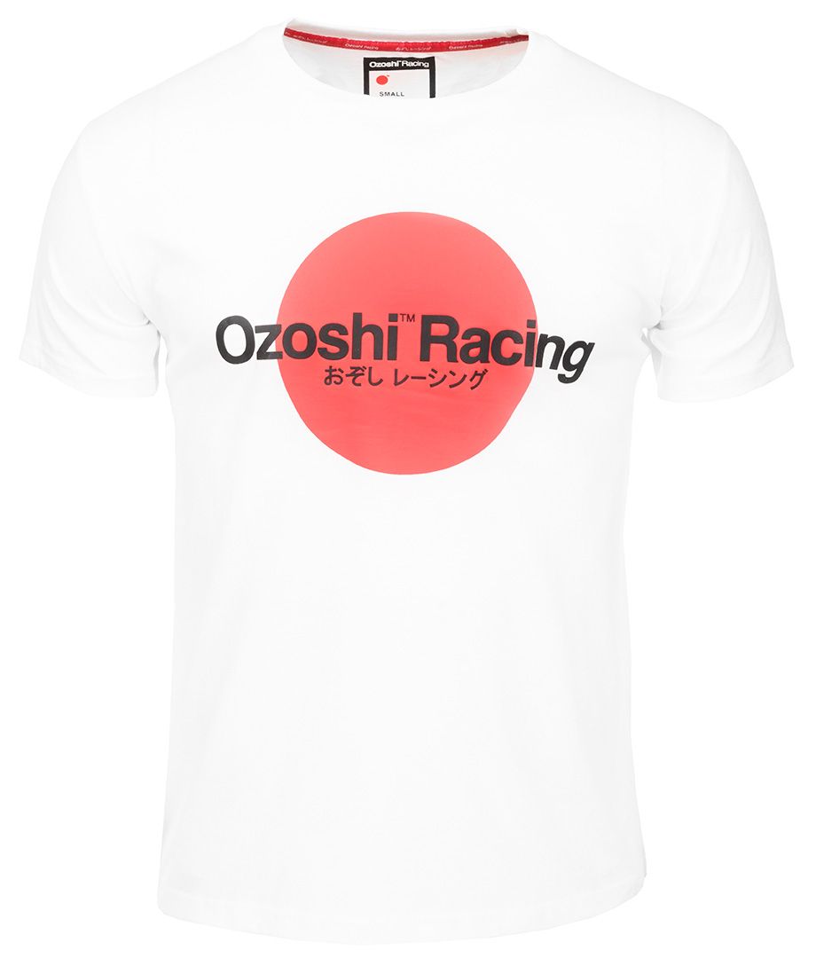 Ozoshi tricou pentru bărbați Yoshito alb O20TSRACE005