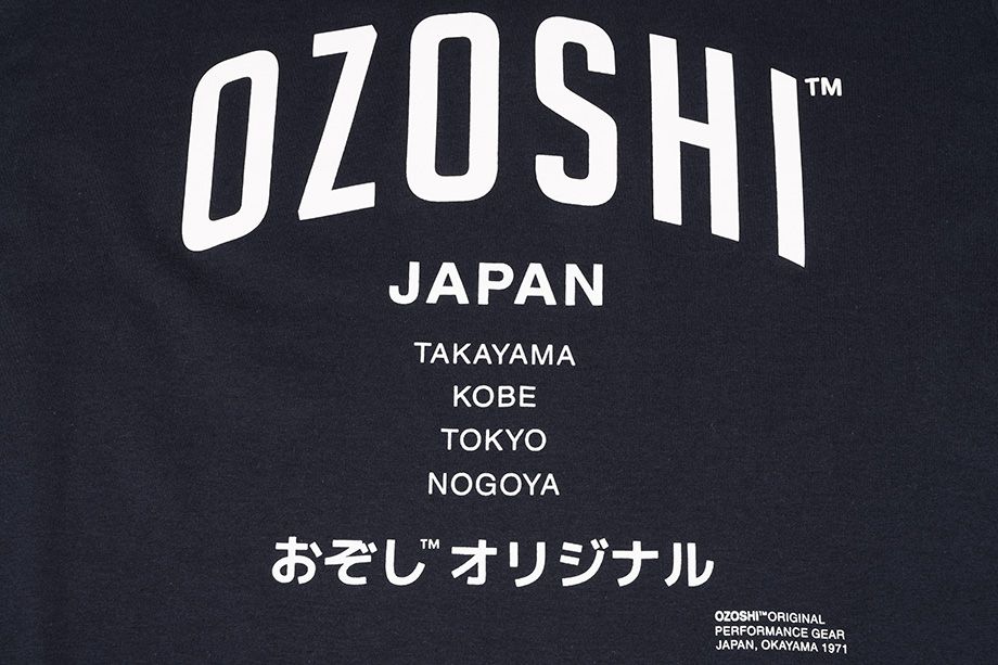 Ozoshi tricou pentru bărbați Atsumi bleumarin TSH O20TS007