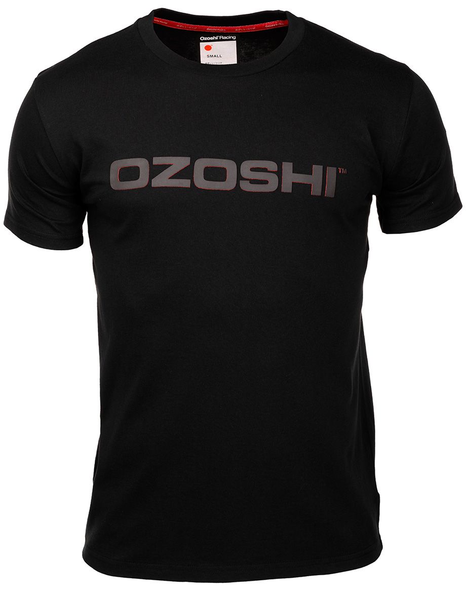Ozoshi tricou pentru bărbați Naoto negru O20TSRACE004