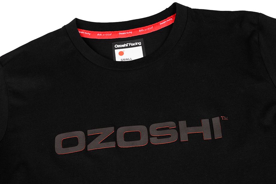 Ozoshi tricou pentru bărbați Naoto negru O20TSRACE004