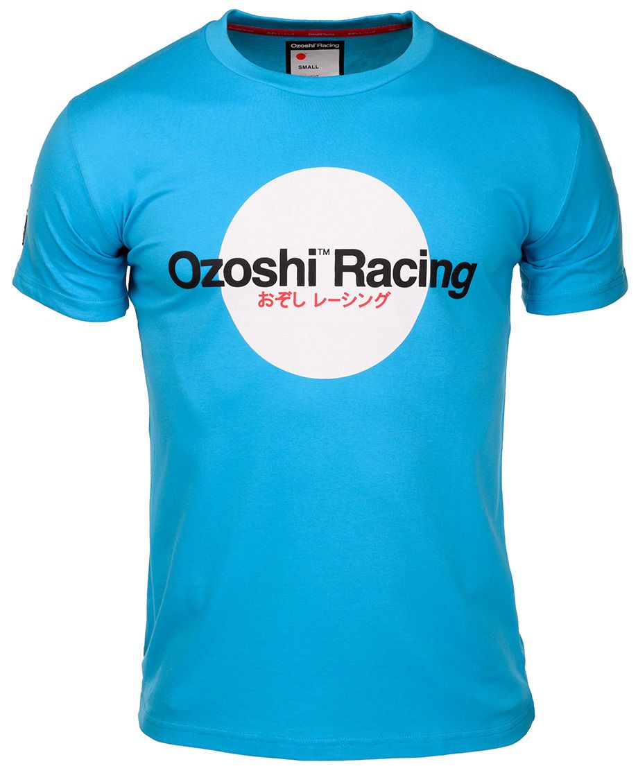 Ozoshi tricou pentru bărbați Yoshito albastru O20TSRACE005