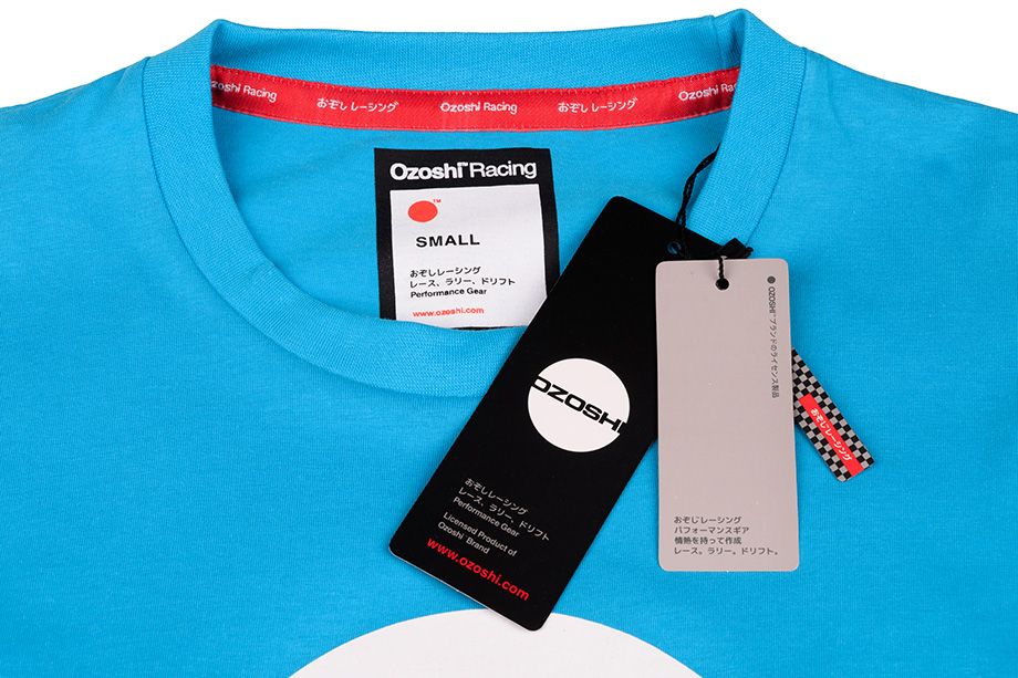 Ozoshi tricou pentru bărbați Yoshito albastru O20TSRACE005