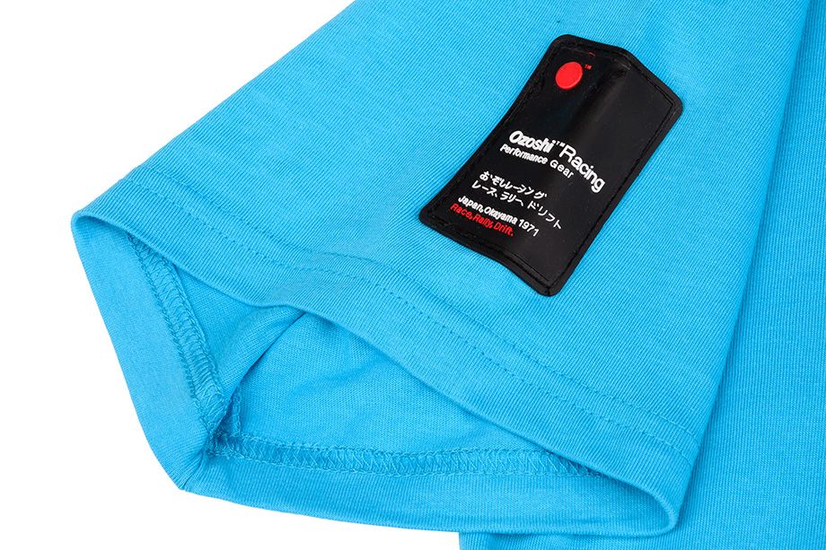 Ozoshi tricou pentru bărbați Yoshito albastru O20TSRACE005