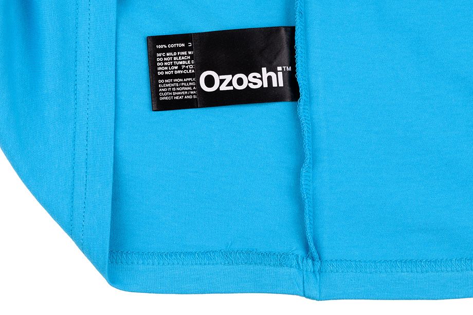 Ozoshi tricou pentru bărbați Yoshito albastru O20TSRACE005