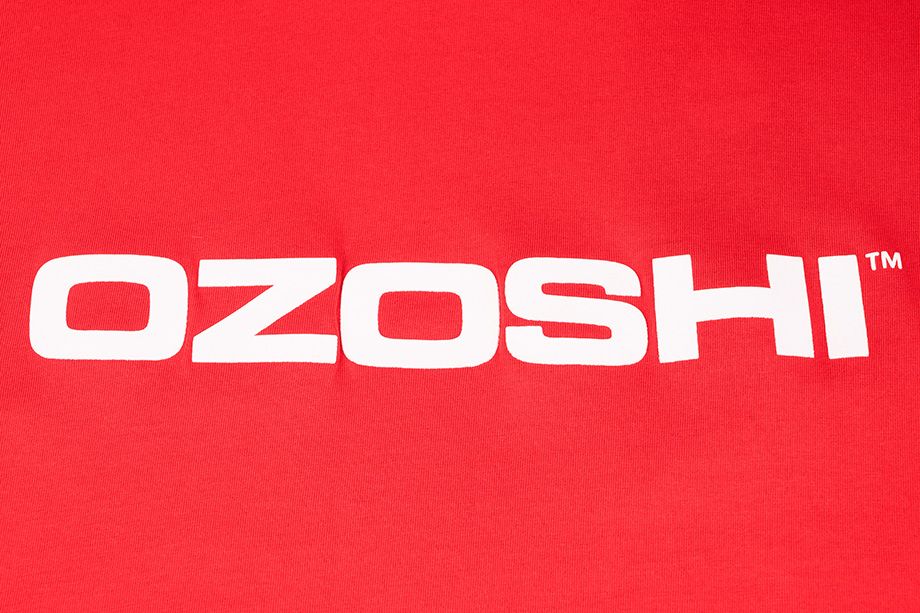 Ozoshi tricou pentru bărbația Naoto roșu O20TSRACE004