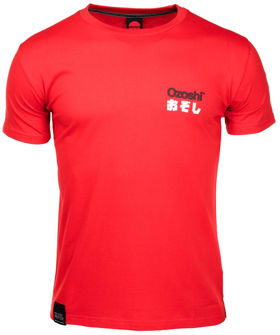 Ozoshi tricou pentru bărbați Isao roșu TSH O20TS005