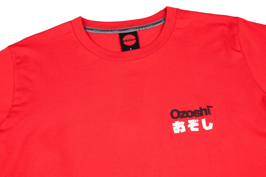 Ozoshi tricou pentru bărbați Isao roșu TSH O20TS005