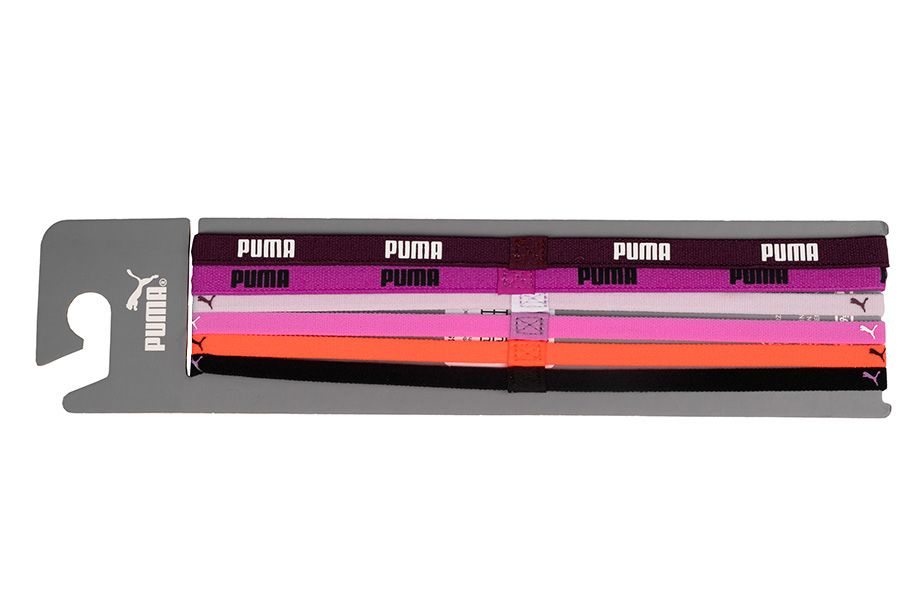 PUMA bandă pentru cap AT Sportbands (6pcs) Deep Orchid 53452 19 PUMA bandă pentru cap AT Sportbands (6pcs) Deep Orchid 53452 19
