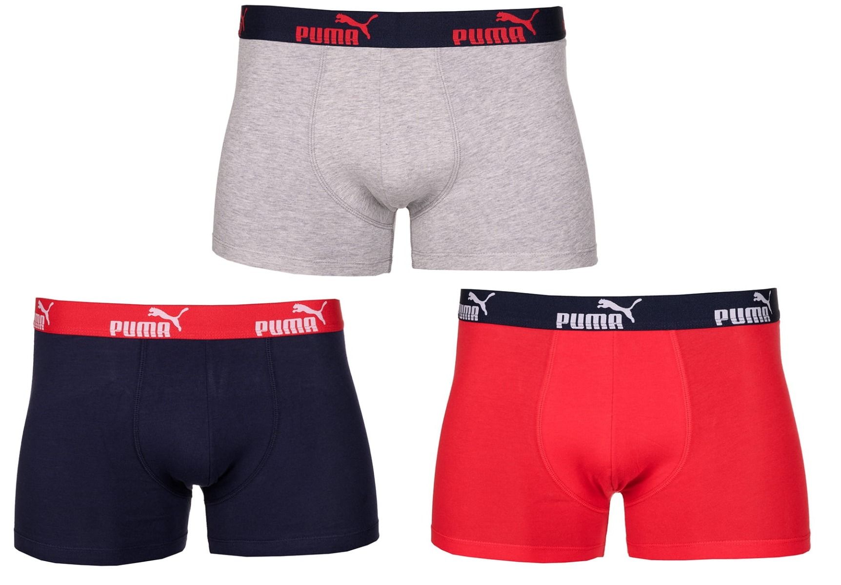 PUMA boxeri pentru bărbați Basic Number 1 Boxer 3Pak 681005001 831