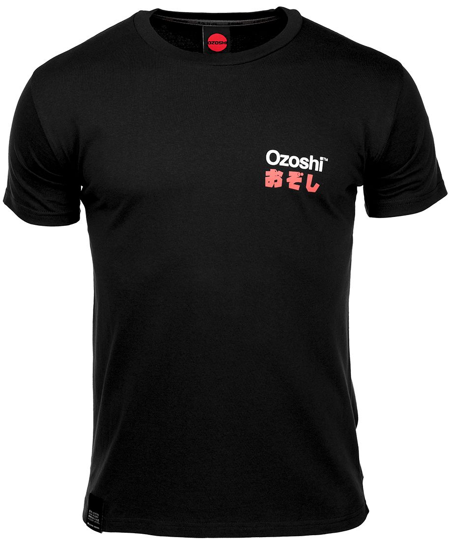 Ozoshi tricou pentru bărbați Isao negru TSH O20TS005