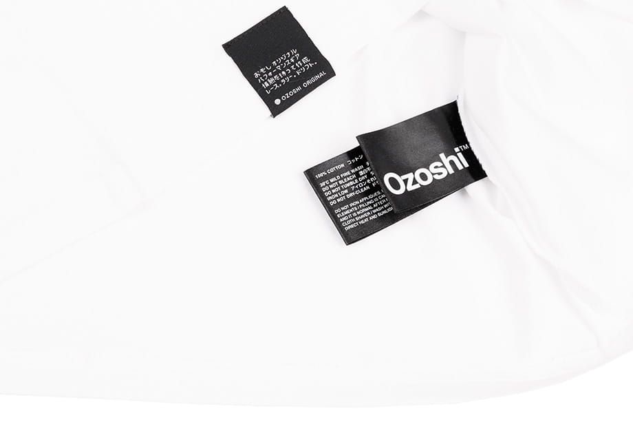 Ozoshi tricou pentru bărbați Masaru alb O20TSBR008