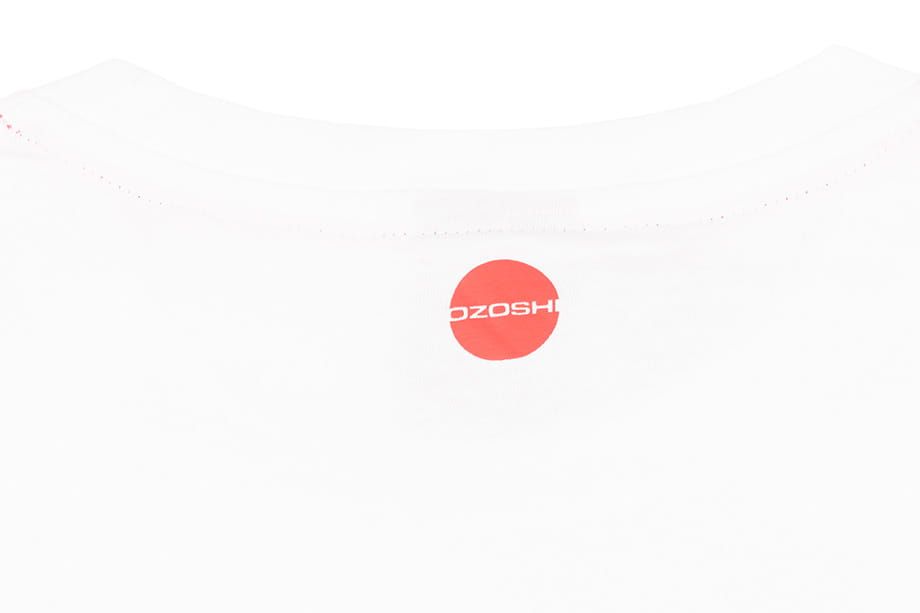 Ozoshi tricou pentru bărbați Masaru alb O20TSBR008