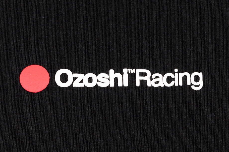 Ozoshi tricou pentru bărbați Hiroki negru O20TSBR004