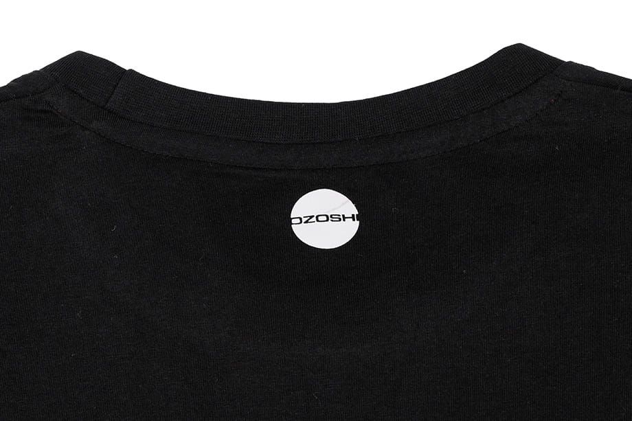 Ozoshi tricou pentru bărbați Hiroki negru O20TSBR004