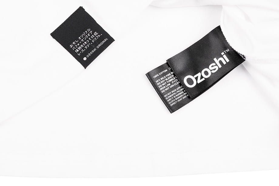 Ozoshi tricou pentru bărbați Isao alb TSH O20TS005