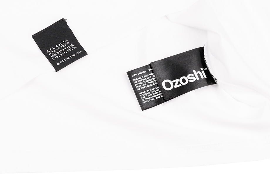 Ozoshi tricou pentru bărbați Masaru alb O20TSBR008-ADD