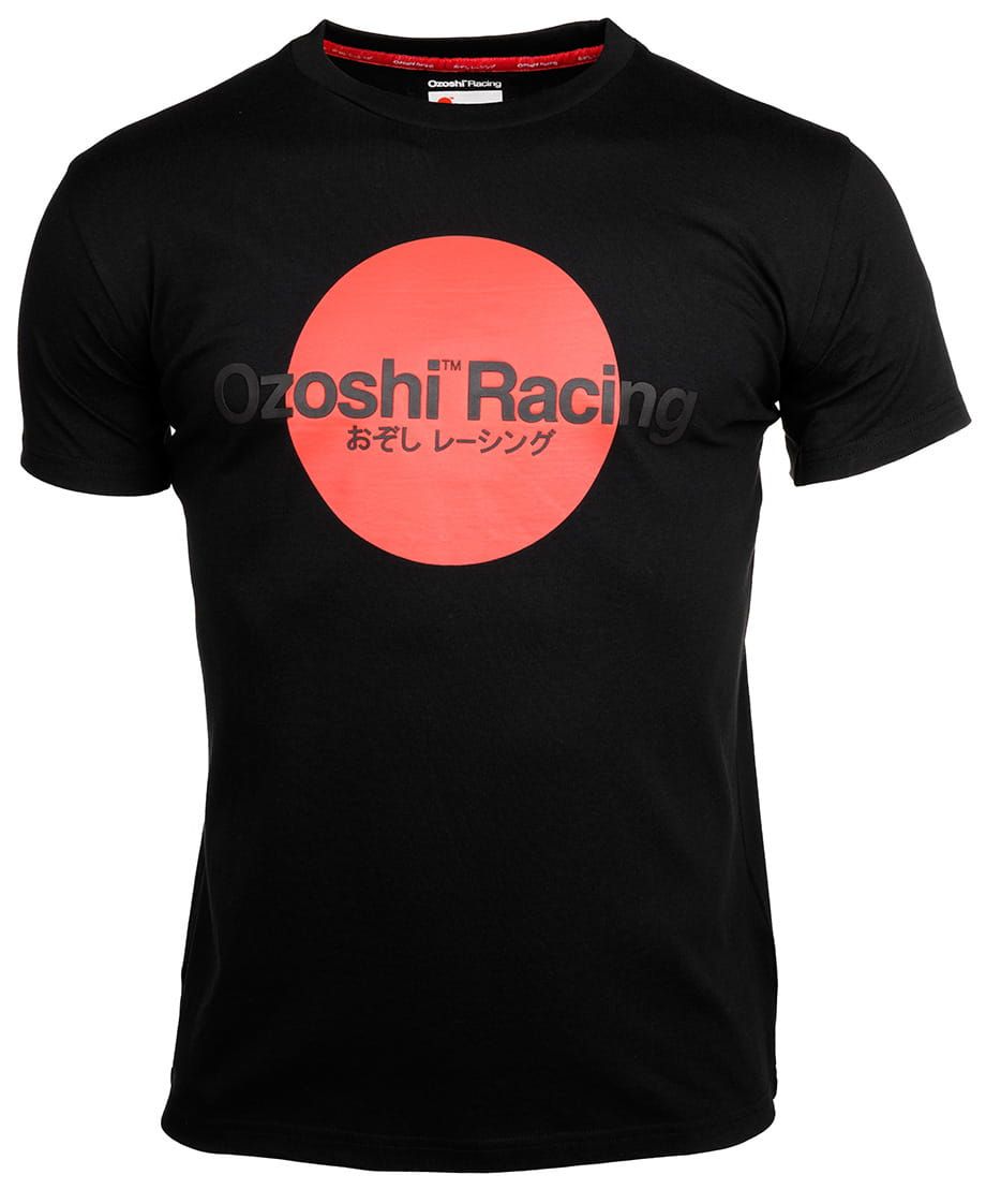 Ozoshi tricou pentru bărbați Yoshito negru O20TSRACE005