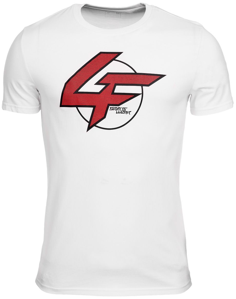 4F tricou bărbătesc t-shirt H4Z21 TSM022 10S 4F tricou bărbătesc t-shirt H4Z21 TSM022 10S