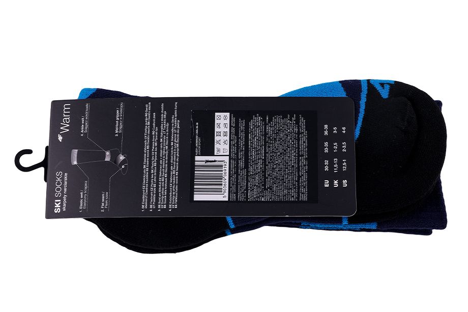 4F Sosete de Ski Pentru Copii HJZ21 JSOMN001 36S 4F Sosete de Ski Pentru Copii HJZ21 JSOMN001 36S