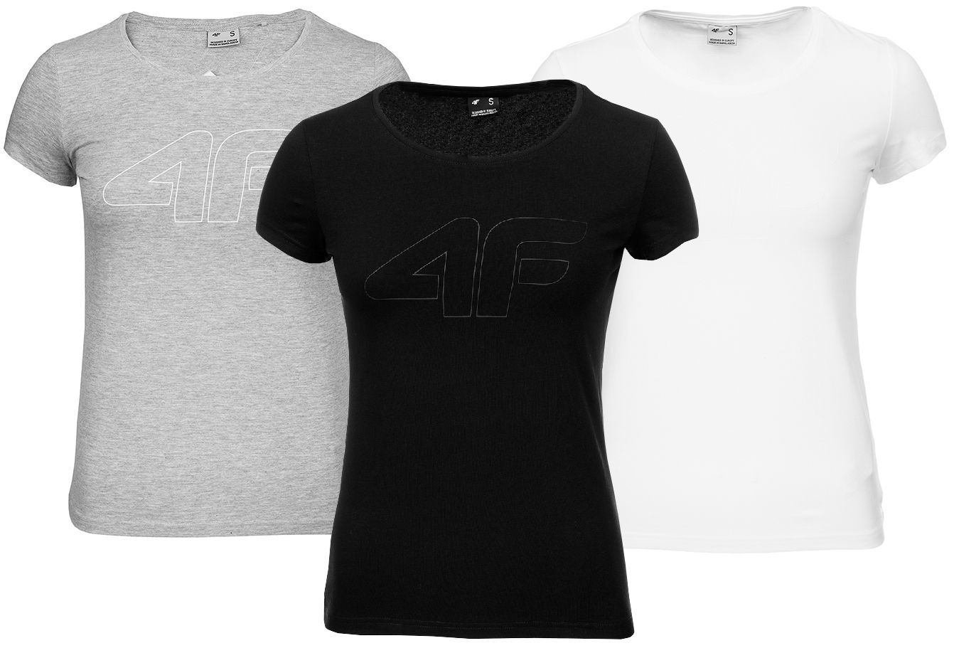 4F Set de tricouri pentru femei H4L22 TSD353 10S/27M/20S