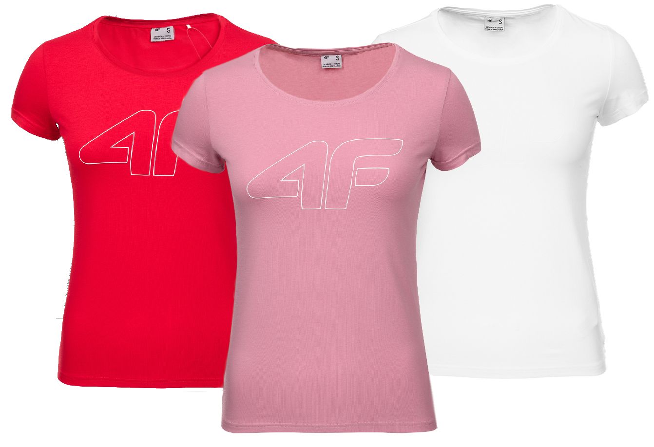 4F Set de tricouri pentru femei H4L22 TSD353 10S/56S/62S