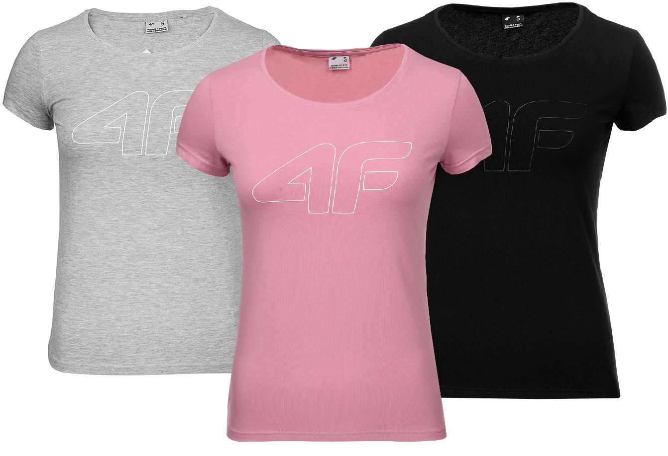 4F Set de tricouri pentru femei H4L22 TSD353 56S/27M/20S