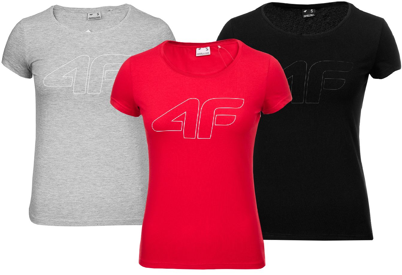 4F Set de tricouri pentru femei H4L22 TSD353 62S/27M/20S