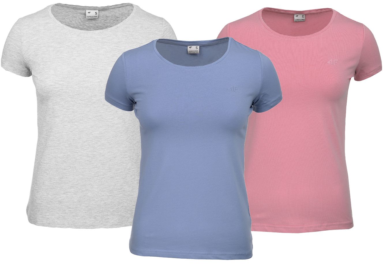 4F Set de tricouri pentru femei H4Z22 TSD350 27M/56S/32S