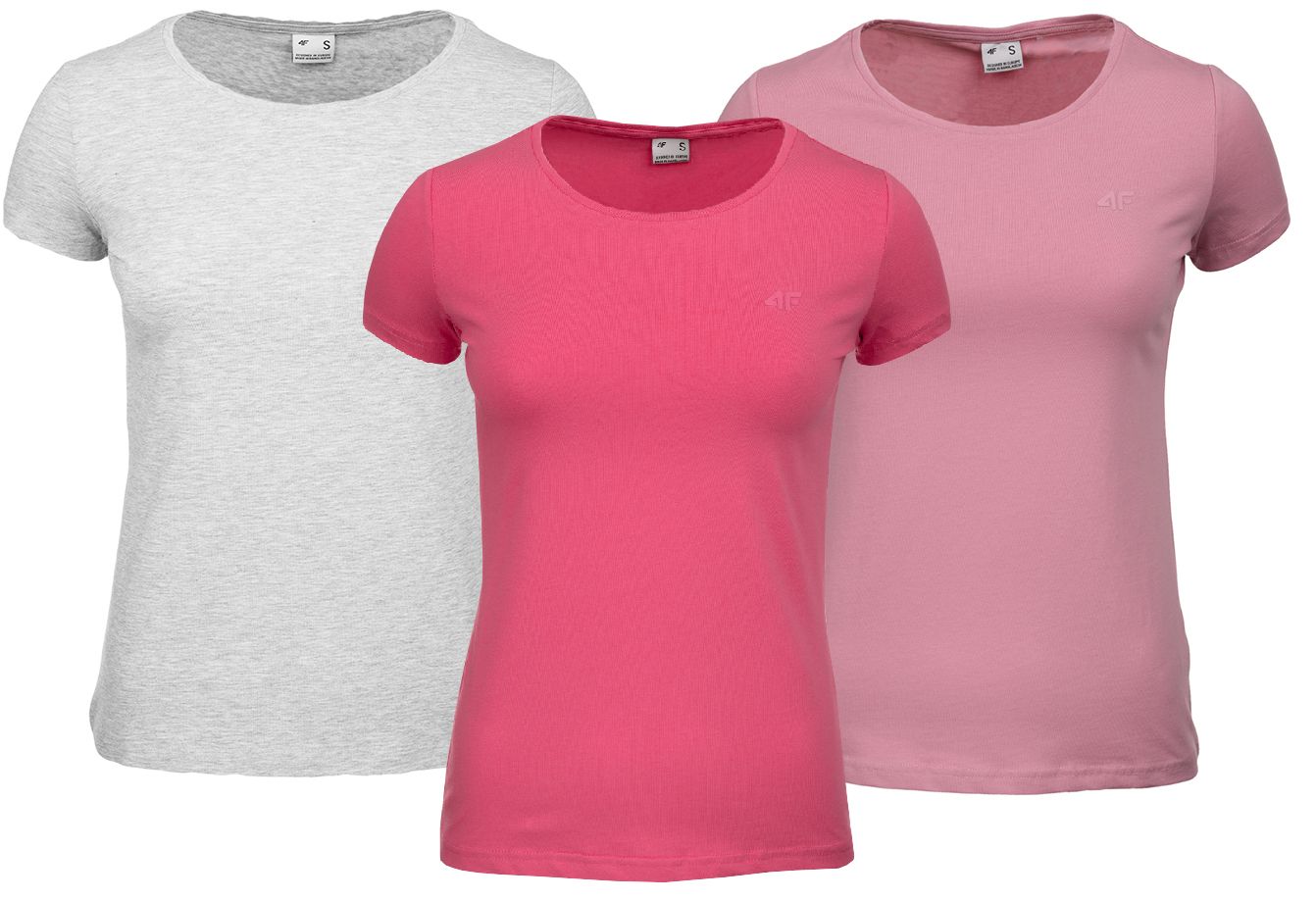 4F Set de tricouri pentru femei H4Z22 TSD350 27M/56S/63S