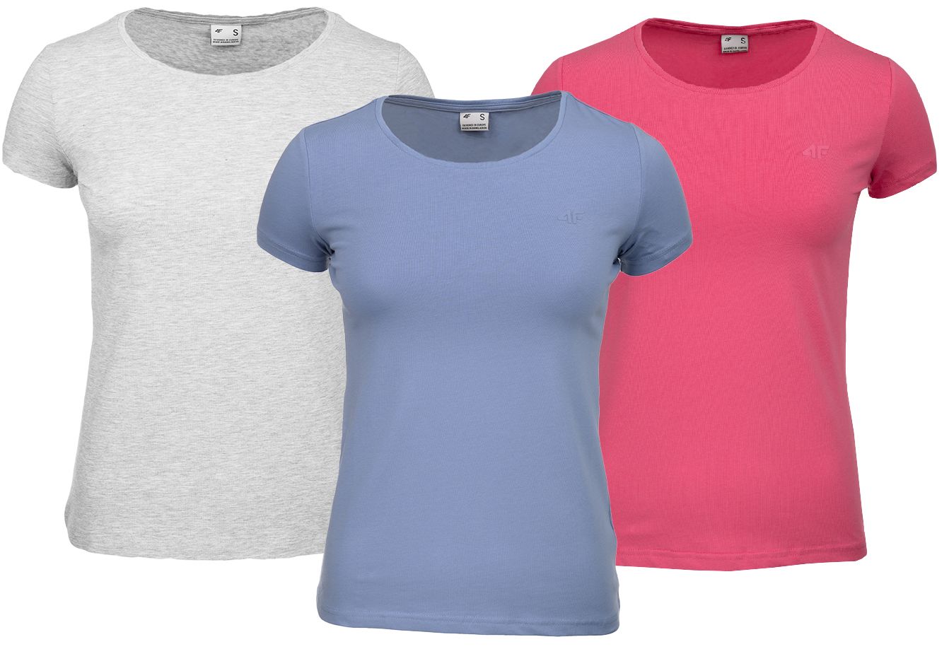 4F Set de tricouri pentru femei H4Z22 TSD350 27M/63S/32S