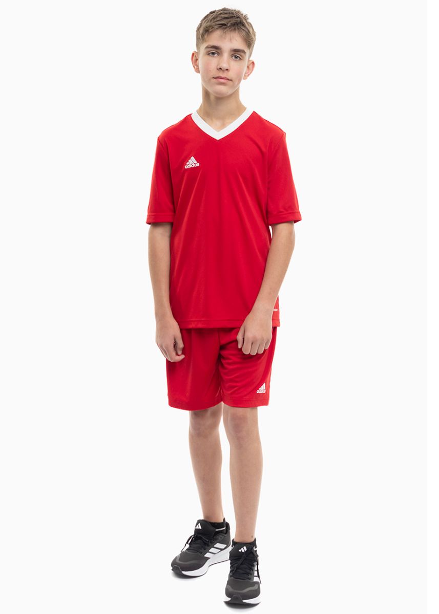 adidas Set de sport pentru copii Tricou Pantaloni scurți Entrada 22 Jersey H57496/H57501 adidas Set de sport pentru copii Tricou Pantaloni scurți Entrada 22 Jersey H57496/H57501