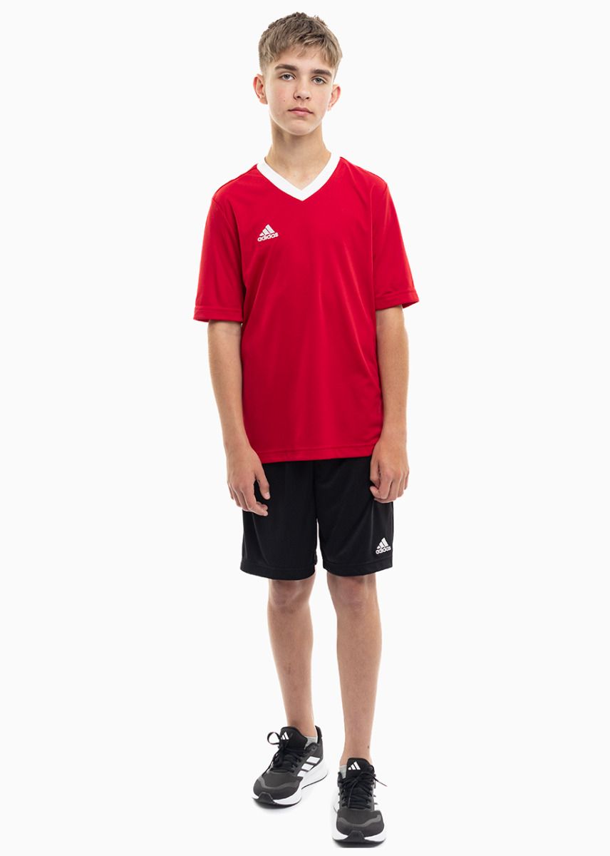 adidas Set de sport pentru copii Tricou Pantaloni scurți Entrada 22 Jersey H57496/H57502 adidas Set de sport pentru copii Tricou Pantaloni scurți Entrada 22 Jersey H57496/H57502