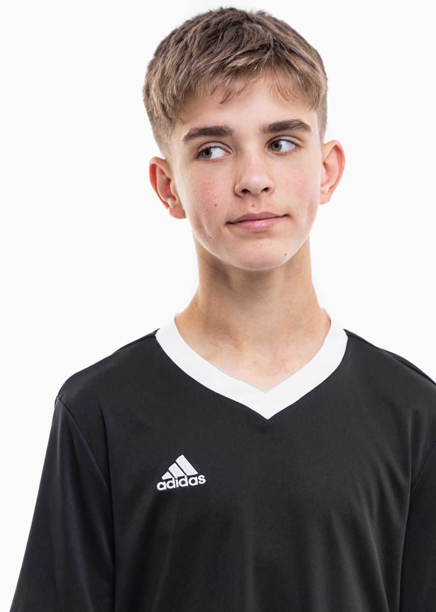 adidas Set de sport pentru copii Tricou Pantaloni scurți Entrada 22 Jersey H57497/H57502 adidas Set de sport pentru copii Tricou Pantaloni scurți Entrada 22 Jersey H57497/H57502