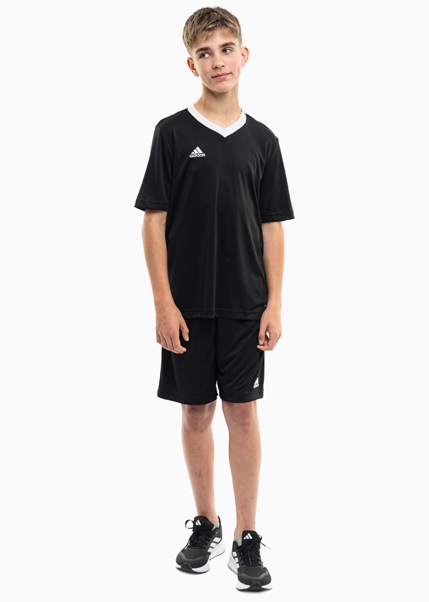 adidas Set de sport pentru copii Tricou Pantaloni scurți Entrada 22 Jersey H57497/H57502 adidas Set de sport pentru copii Tricou Pantaloni scurți Entrada 22 Jersey H57497/H57502