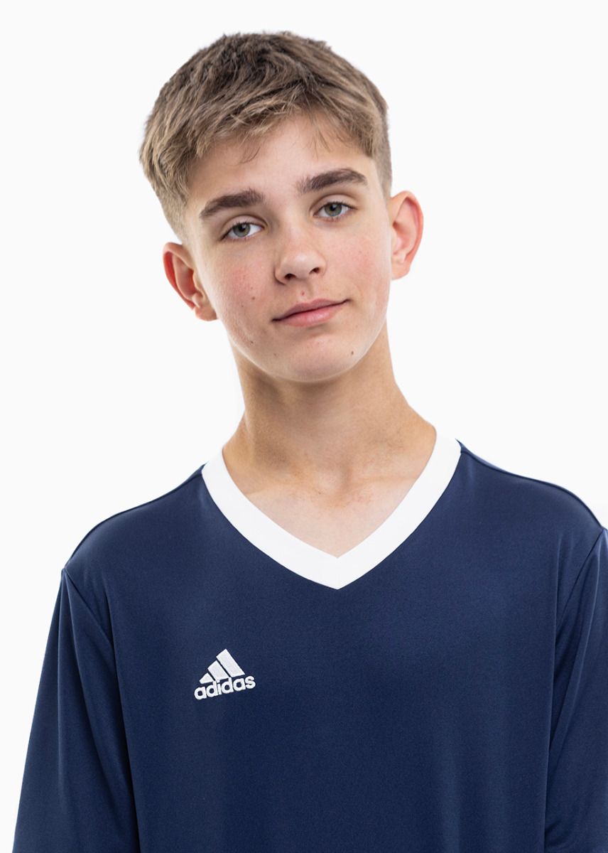 adidas Set de sport pentru copii Tricou Pantaloni scurți Entrada 22 Jersey H57564/H57502 adidas Set de sport pentru copii Tricou Pantaloni scurți Entrada 22 Jersey H57564/H57502