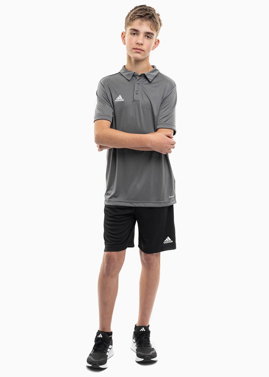 adidas Set de sport pentru copii Tricou Pantaloni scurți Entrada 22 Polo H57485/H57502 adidas Set de sport pentru copii Tricou Pantaloni scurți Entrada 22 Polo H57485/H57502