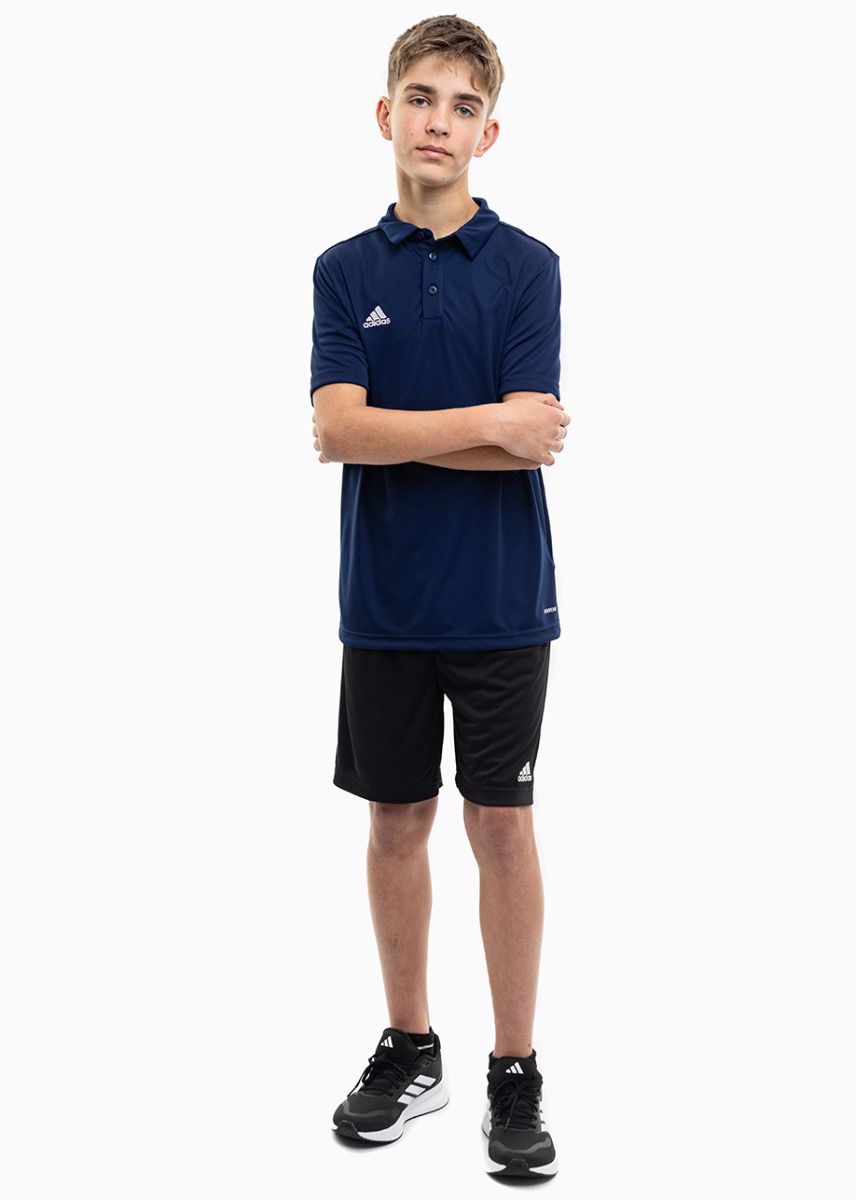 adidas Set de sport pentru copii Tricou Pantaloni scurți Entrada 22 Polo H57493/H57502 adidas Set de sport pentru copii Tricou Pantaloni scurți Entrada 22 Polo H57493/H57502