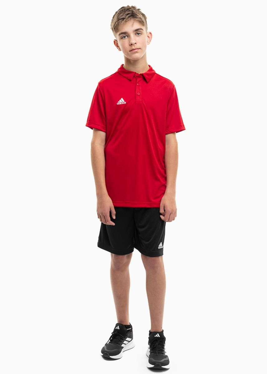 adidas Set de sport pentru copii Tricou Pantaloni scurți Entrada 22 Polo H57495/H57502 adidas Set de sport pentru copii Tricou Pantaloni scurți Entrada 22 Polo H57495/H57502
