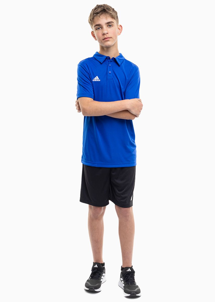 adidas Set de sport pentru copii Tricou Pantaloni scurți Entrada 22 Polo HG6289/H57502 adidas Set de sport pentru copii Tricou Pantaloni scurți Entrada 22 Polo HG6289/H57502