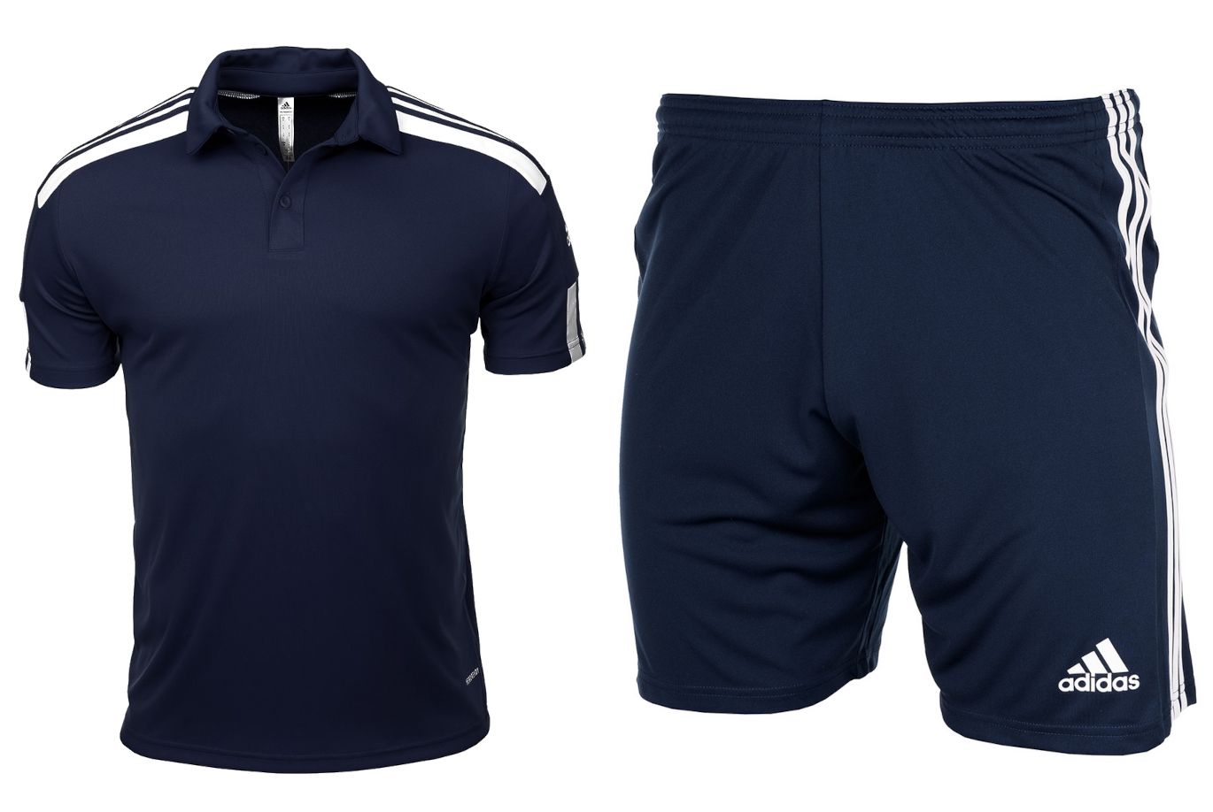 adidas Set de sport pentru copii Tricou Pantaloni scurți Squadra 21 Polo HC6274/GN5764