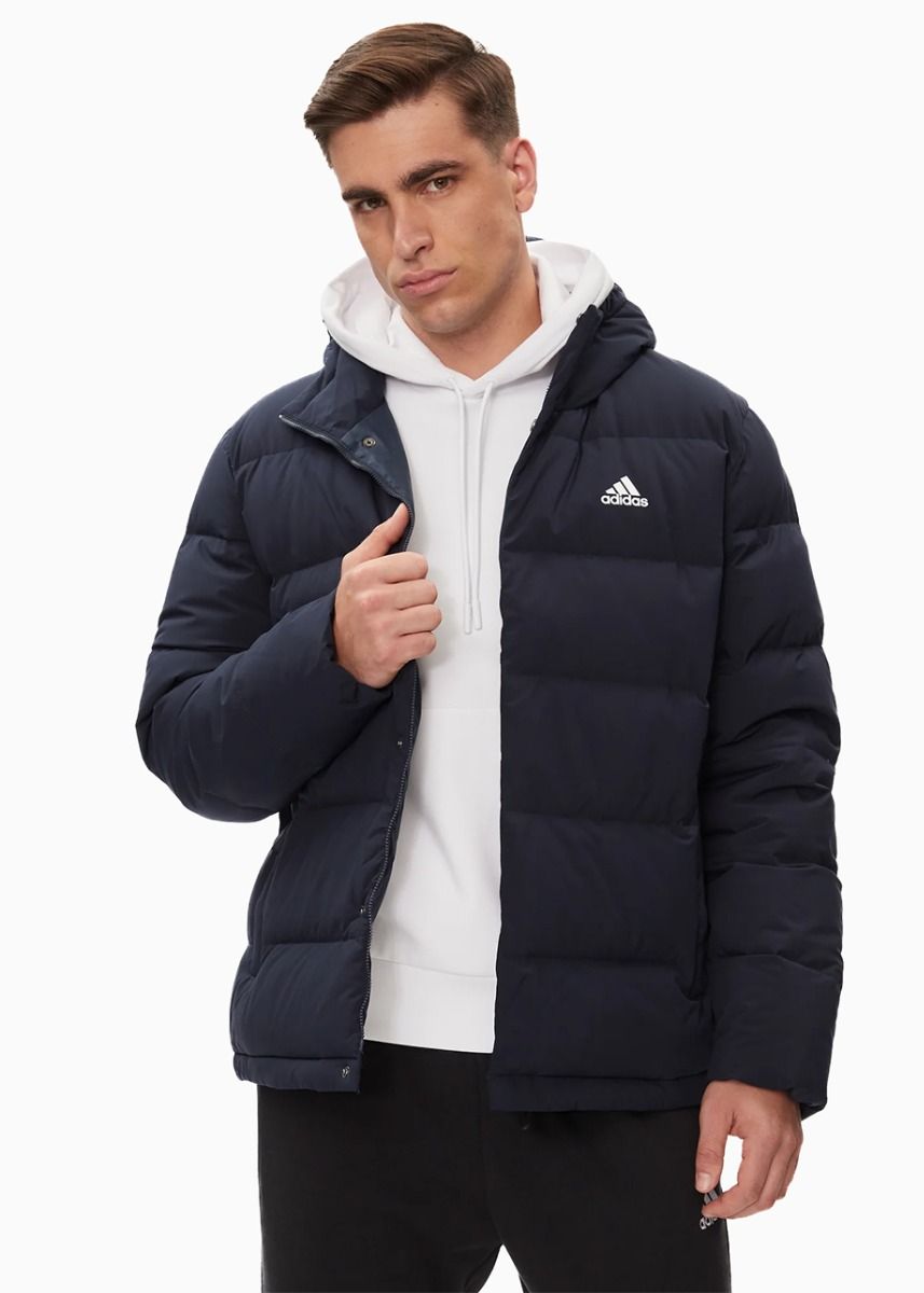 adidas Jachetă pentru bărbați Helionic Hooded Down HG8750