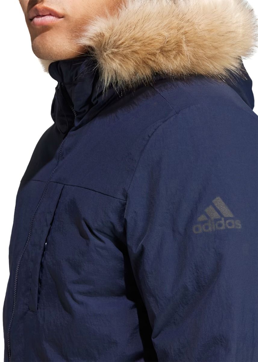 adidas Jachetă pentru bărbați Hooded Fur IK0552