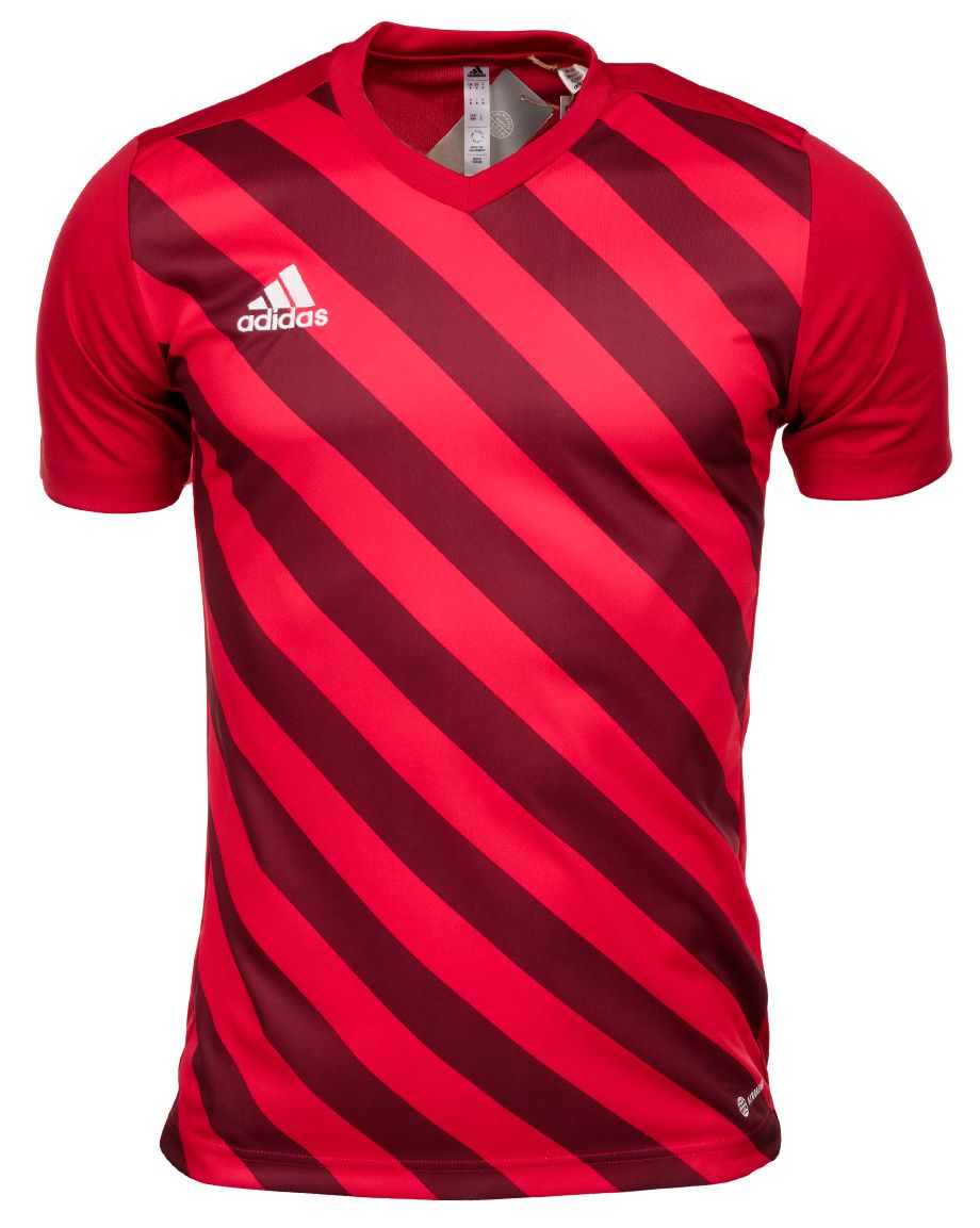 adidas Set de sport pentru bărbați Tricou Pantaloni scurți Entrada 22 Gfx Jsy HB0572/H57504