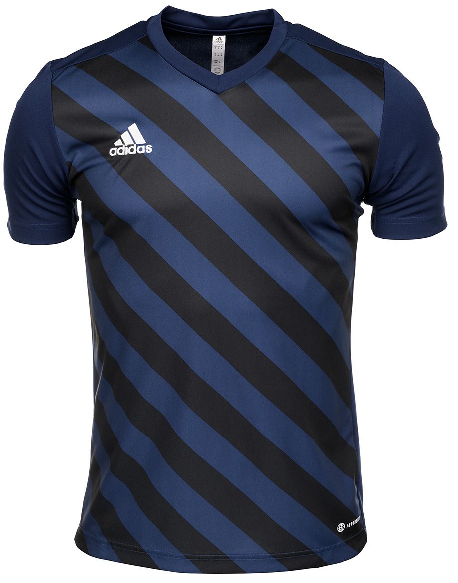 adidas Set de sport pentru bărbați Tricou Pantaloni scurți Entrada 22 Gfx Jsy HF0131/H57504