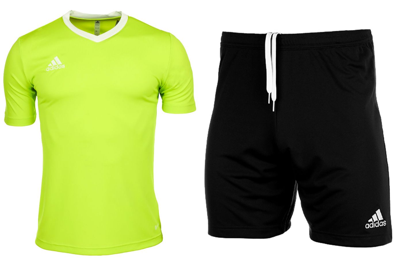 adidas Set de sport pentru bărbați Tricou Pantaloni scurți Entrada 22 Jsy HC5077/H57504 adidas Set de sport pentru bărbați Tricou Pantaloni scurți Entrada 22 Jsy HC5077/H57504