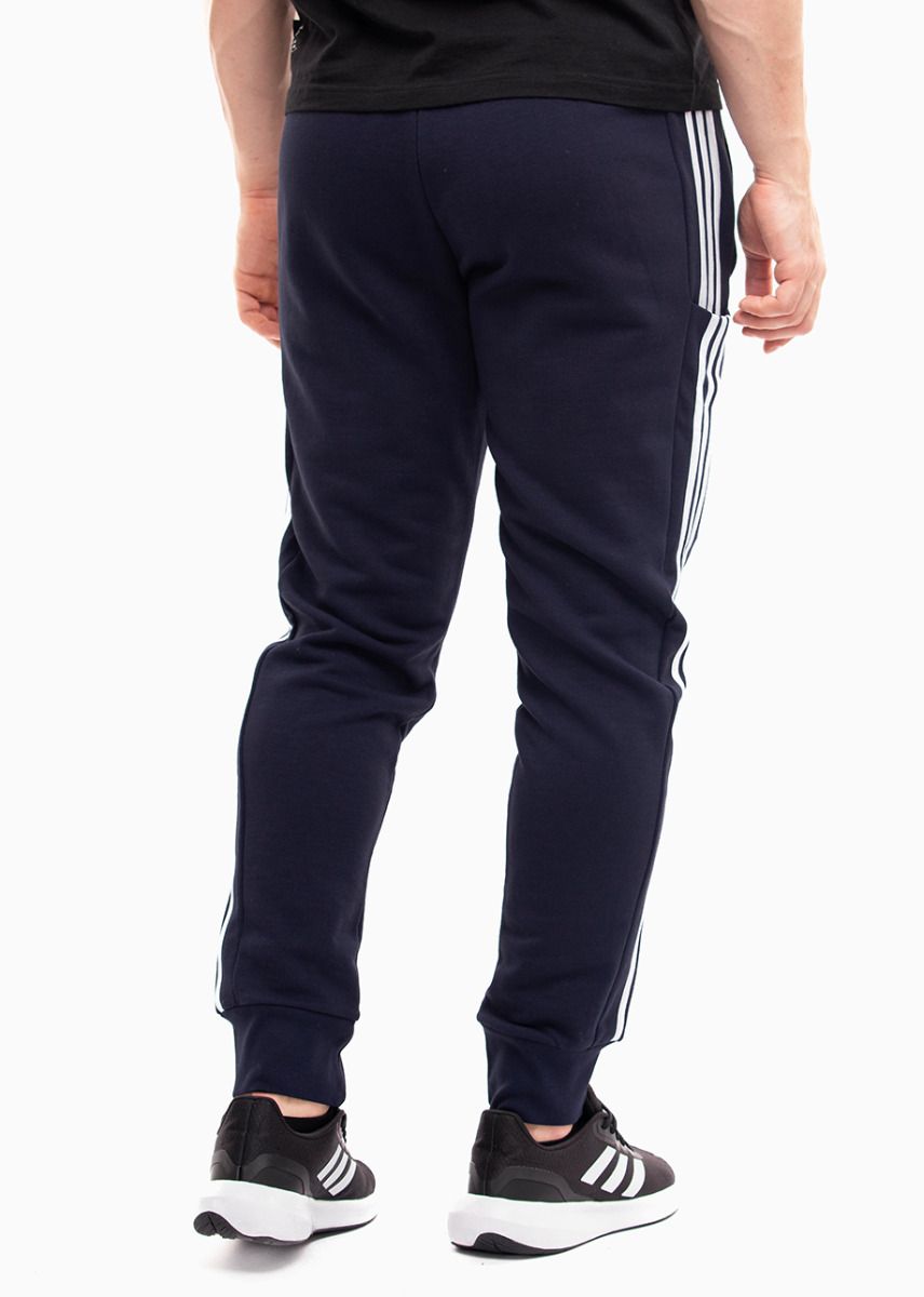 adidas Pantaloni bărbați Essentials French Terry Tapered Cuff 3-Stripes IC9406