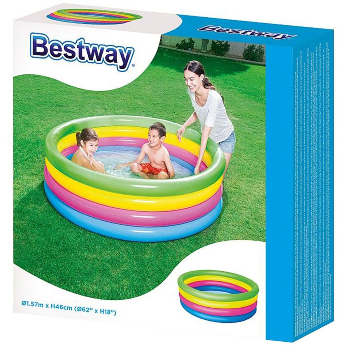 Bestway Piscină pentru copii 4 Ringi 3422 51117