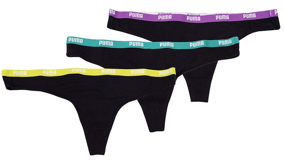 PUMA Lenjerie intima femeie String 3P Pack 907590 05